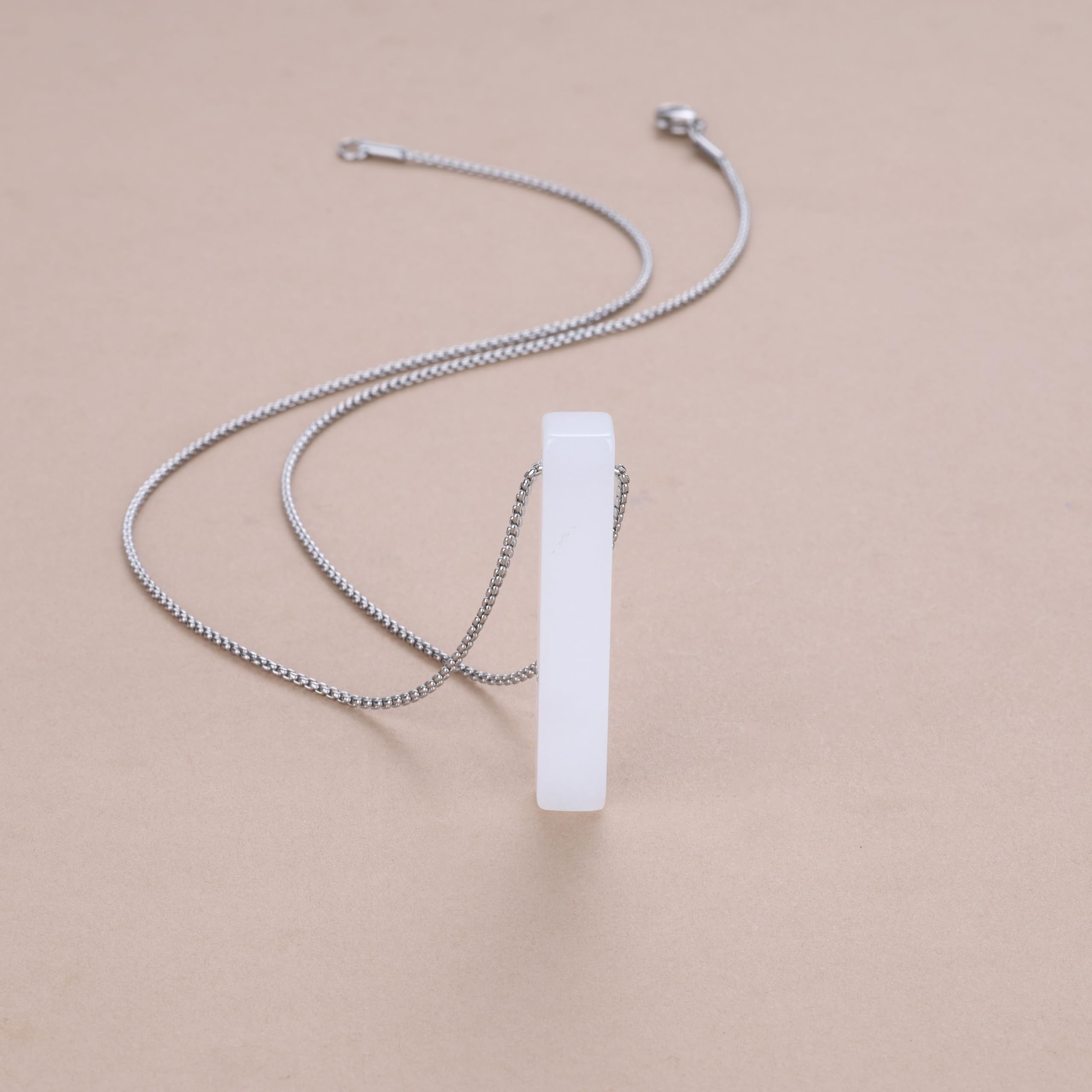 COAI Bar His and Hers Necklaces Crystal Necklaces for Couples - Image 5