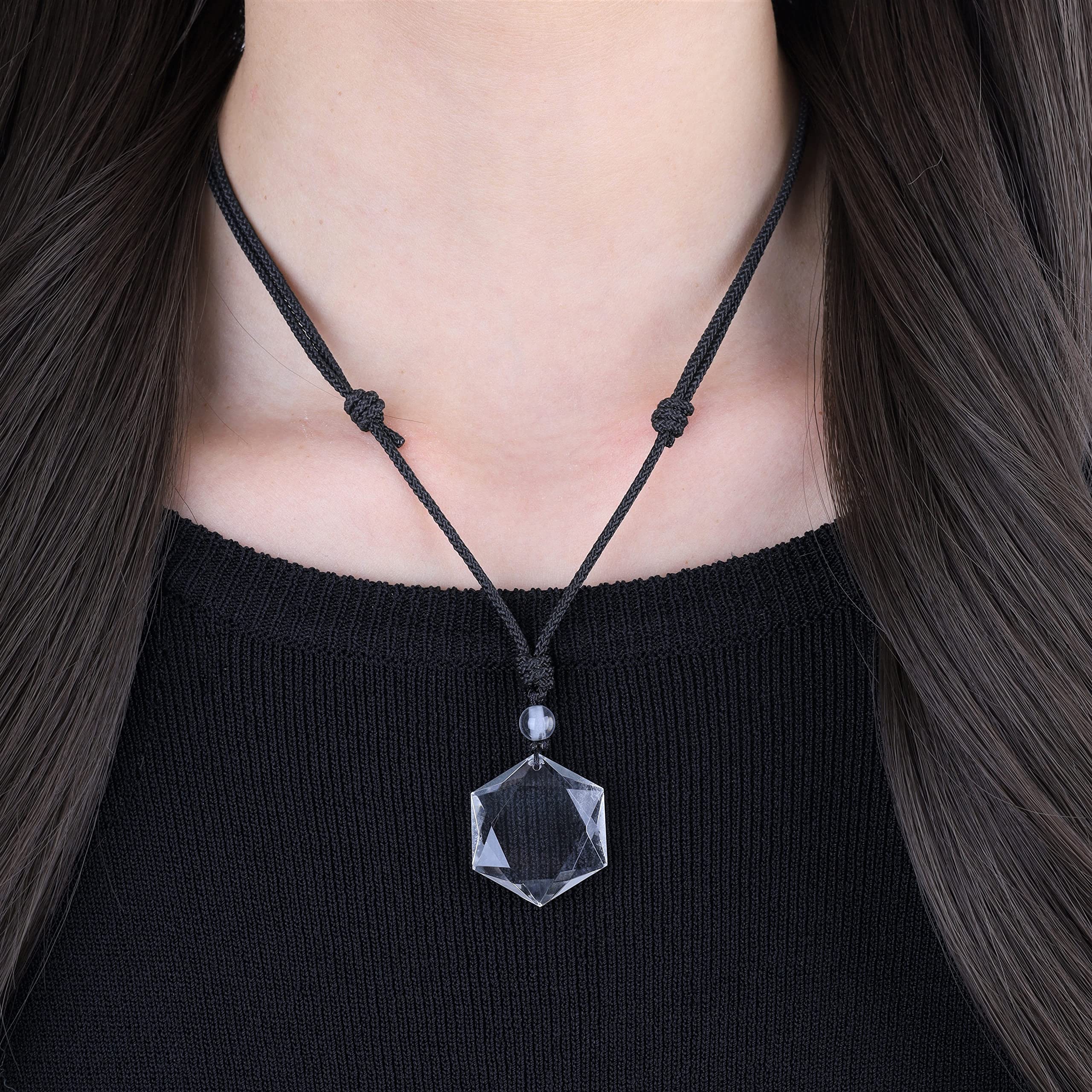 COAI Jewish Jewelry Star of David Crystal Necklace for Women Men - Image 3