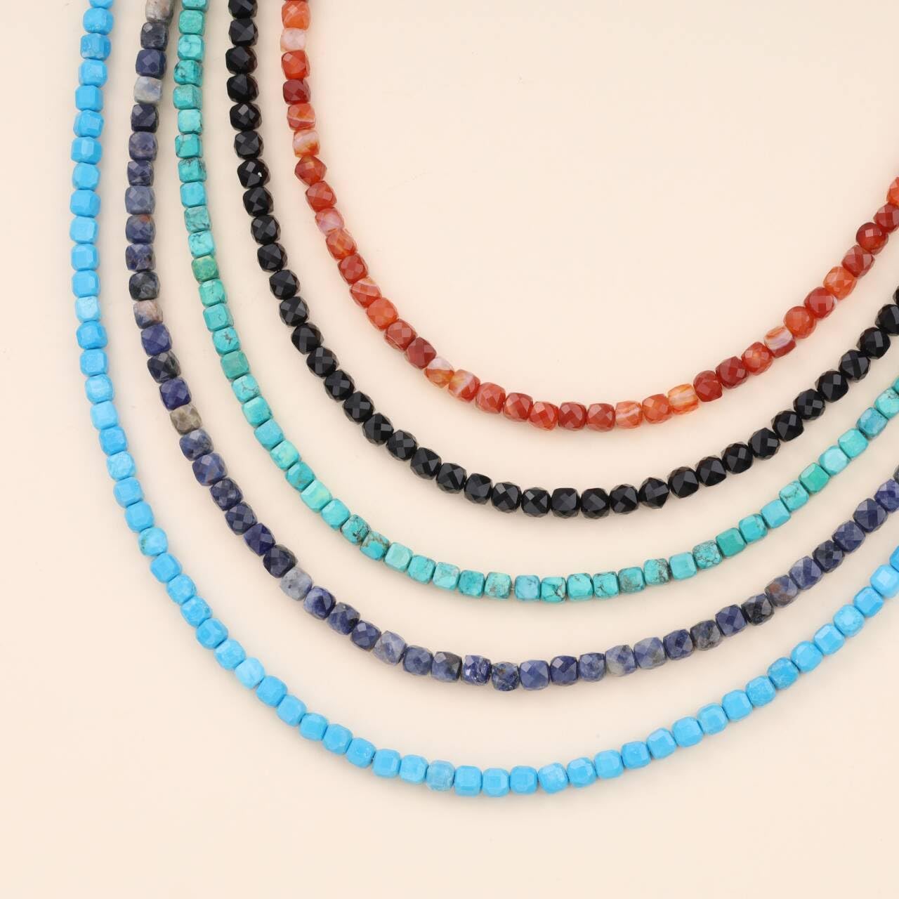 COAI Simple Beaded Necklace, Healing Crystal Necklace for Women - Image 5