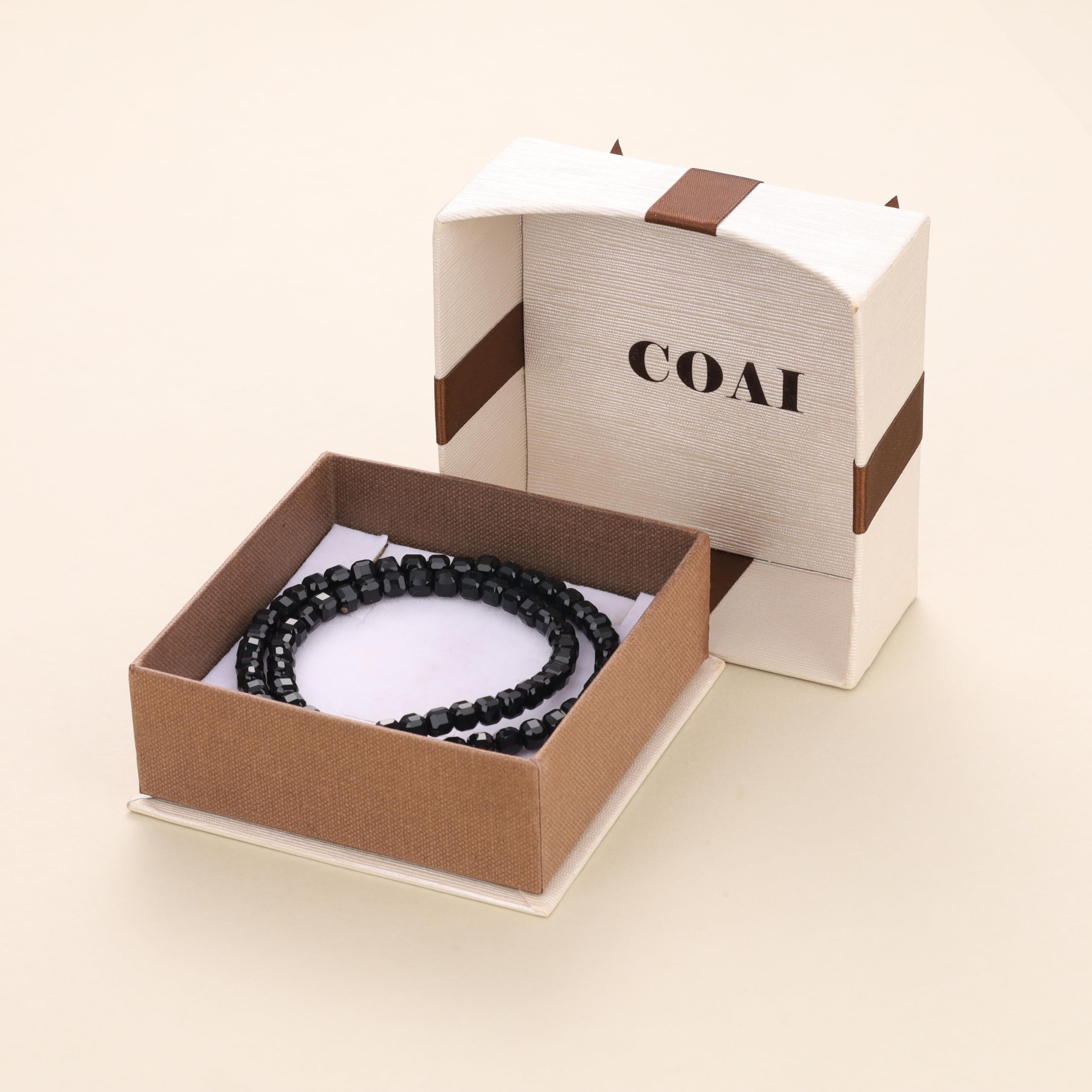 COAI Simple Beaded Necklace, Healing Crystal Necklace for Women - Image 6