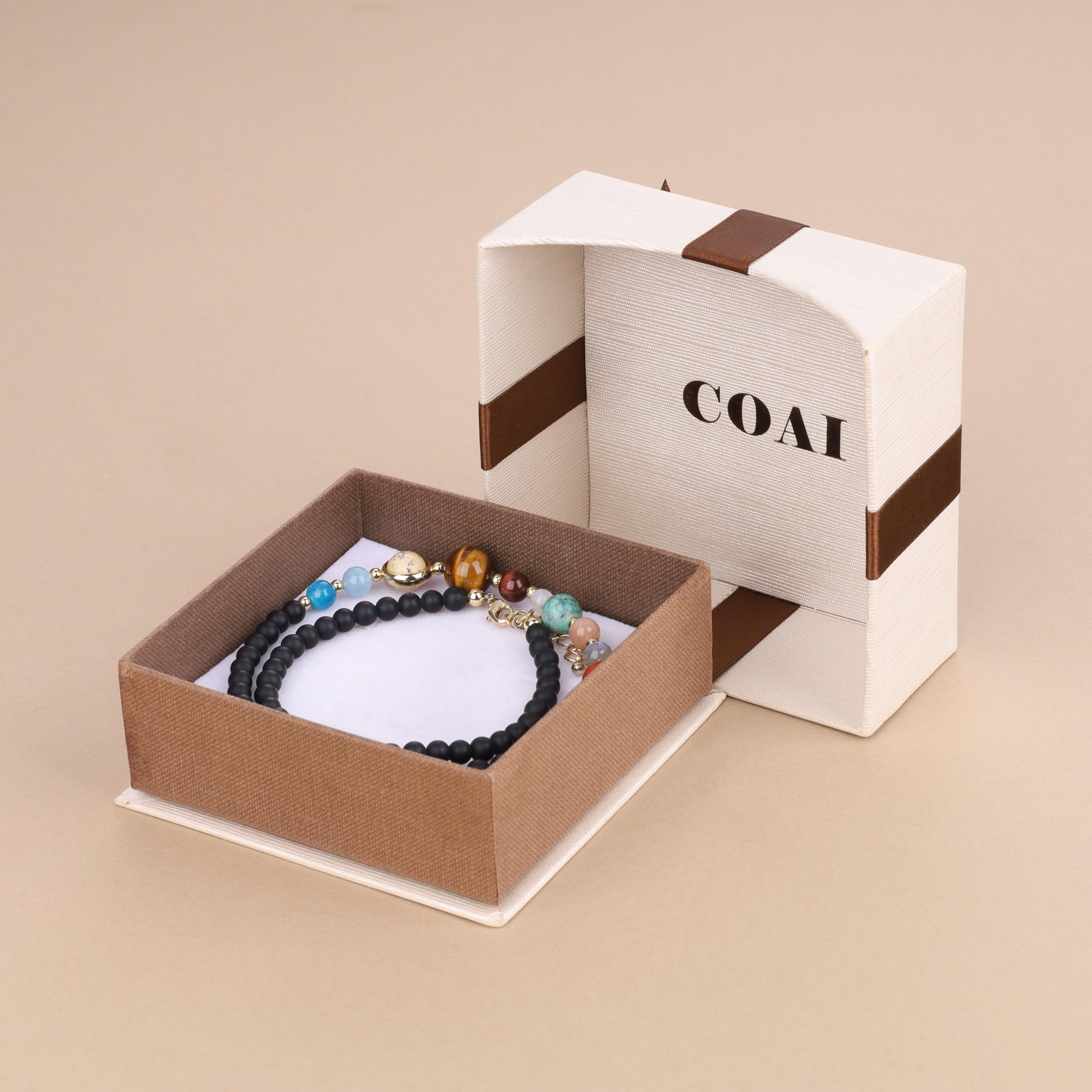 COAI Stone Beaded Solar System Necklace - Image 7