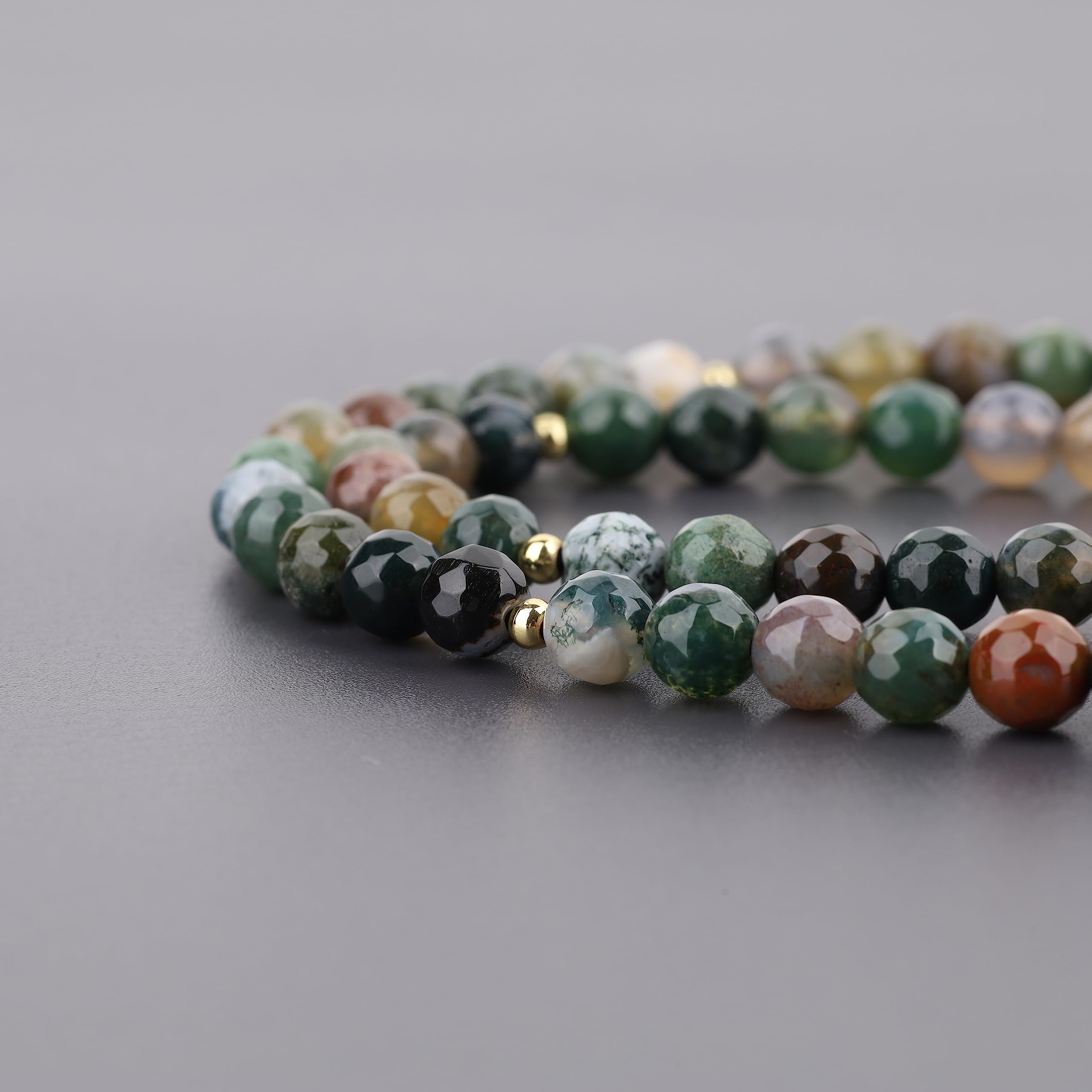 COAI Tree of Life 108 Mala Beads Prayer Wrap Bracelet Mala Necklace - Image 5