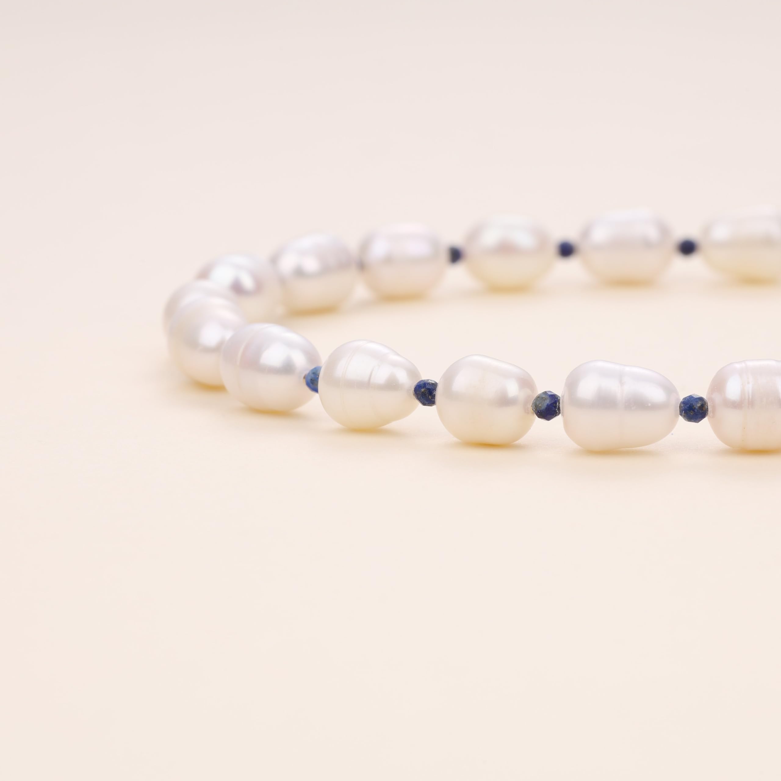 COAI Wedding Jewelry Pearl Necklace for Women, OT Clasp Beaded Necklace for Women - Image 3