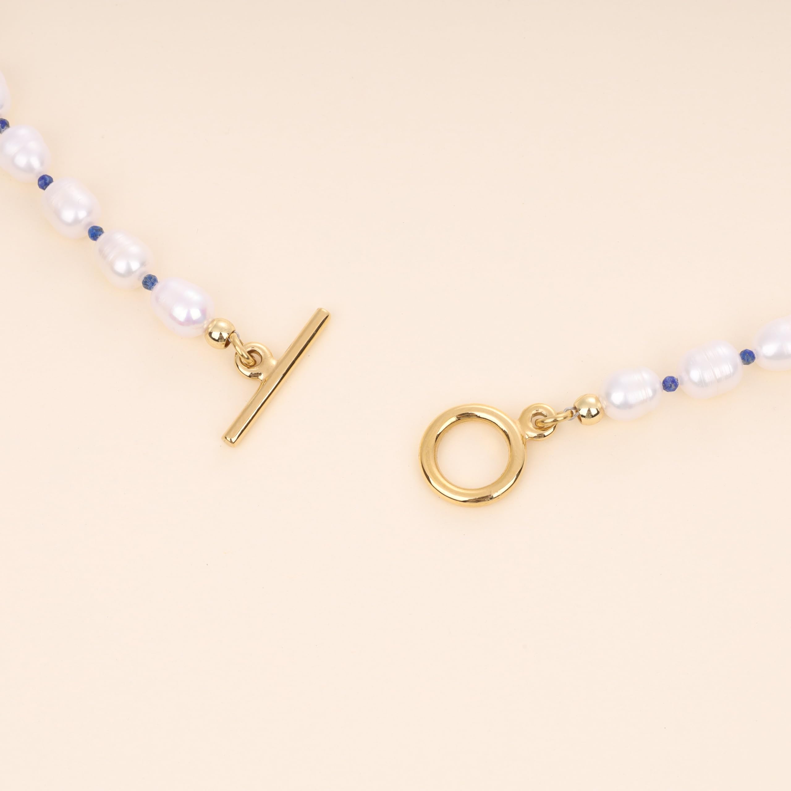 COAI Wedding Jewelry Pearl Necklace for Women, OT Clasp Beaded Necklace for Women - Image 4