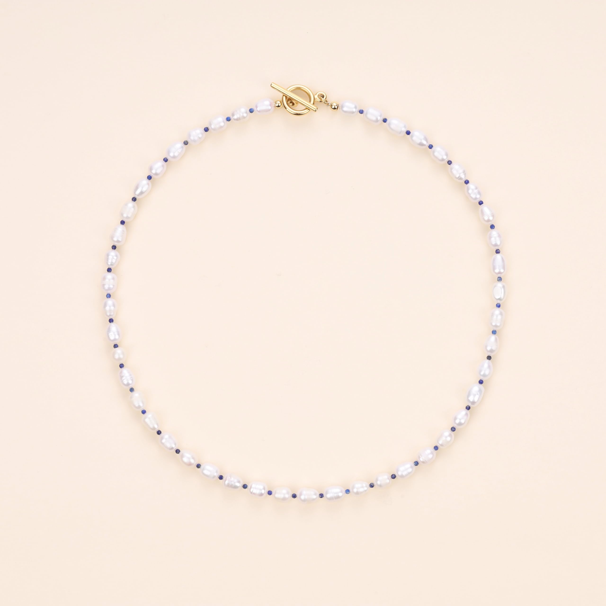 COAI Wedding Jewelry Pearl Necklace for Women, OT Clasp Beaded Necklace for Women - Image 5