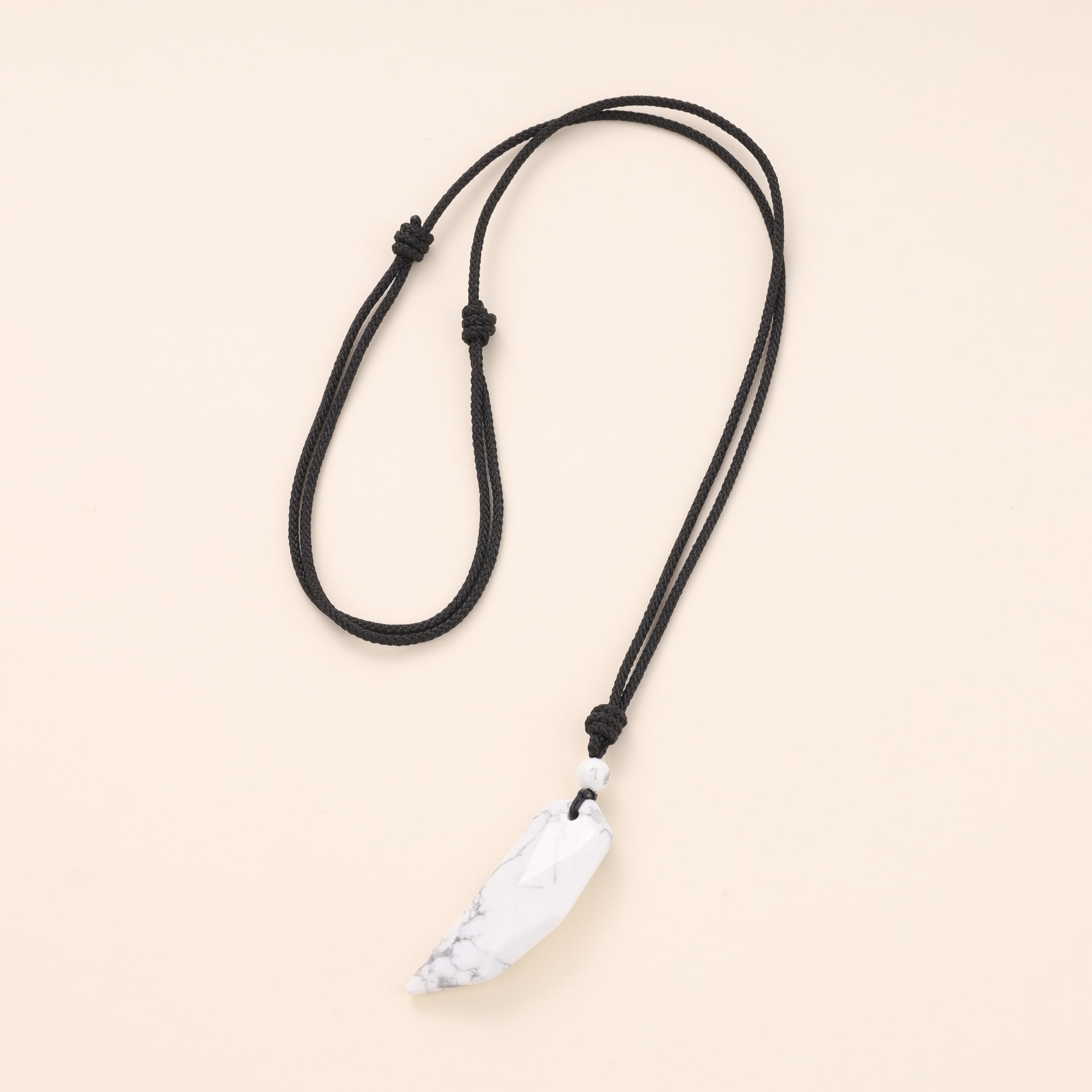 COAI Wolf Wooth Stone Matching Couples Necklaces, Crystal Necklaces for Couples - Image 5